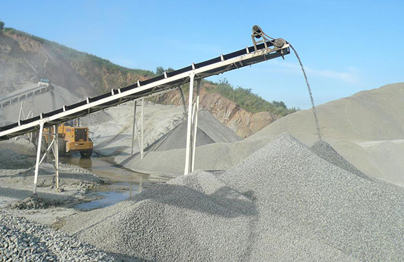 江蘇雙箭-輸送機采石廠應用場景