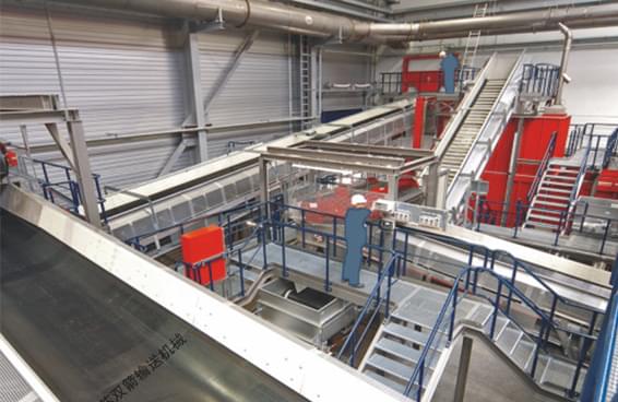 江蘇雙箭-輸送機化工應用場景